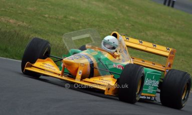 World © Octane Photographic Ltd/ Carl Jones. OSS F1 Demos. Snetterton. Benetton B193b ex-Ricardo Patresse and Michael Schumacher. Digital Ref:0719cj7d0171
