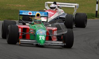 World © Octane Photographic Ltd/ Carl Jones. OSS F1 Demos. Snetterton. Benetton B190. Digital Ref: 0719cj7d0196