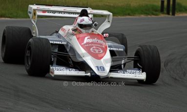 World © Octane Photographic Ltd/ Carl Jones. OSS F1 Demos. Snetterton. Alastair Davison's Toleman TG184, ex Ayrton Senna. Digital Ref: 0719cj7d0198