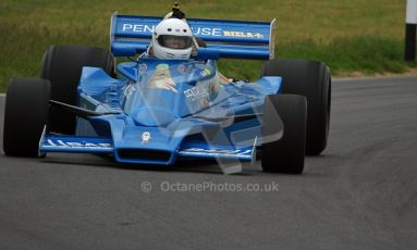 World © Octane Photographic Ltd/ Carl Jones. OSS F1 Demos. Snetterton. Hesketh 308E. Digital Ref: 0719cj7d0200