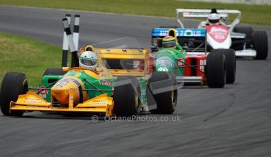 World © Octane Photographic Ltd/ Carl Jones. OSS F1 Demos. Snetterton. Benetton B193b ex-Ricardo Patresse and Michael Schumacher. Digital Ref: 0719cj7d0207