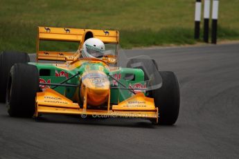 World © Octane Photographic Ltd/ Carl Jones. OSS F1 Demos. Snetterton. Benetton B193b ex-Ricardo Patresse and Michael Schumacher. Digital Ref: 0719cj7d0237