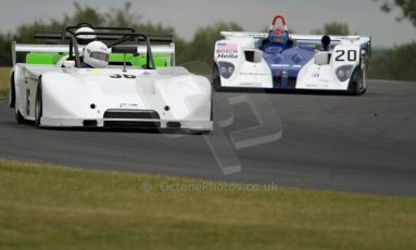 World © Octane Photographic Ltd/ Carl Jones. Saturday 8th June 2013. BRSCC OSS Championship - OSS Race 1. Rollo Tomasi / Kevin Clifford - Chevron B63. Digital Ref : 0715cj7d0048