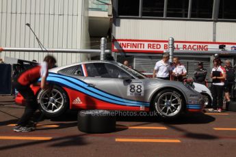 World © Octane Photographic Ltd. Monaco – Monte Carlo – Porsche Mobil 1 Supercup. Sebastien Loeb. Friday 24th May 2013. Digital Ref :