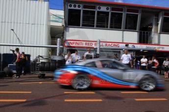 World © Octane Photographic Ltd. Monaco – Monte Carlo – Porsche Mobil 1 Supercup. Sebastien Loeb. Friday 24th May 2013. Digital Ref :