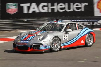 World © Octane Photographic Ltd. Monaco – Monte Carlo – Porsche Mobil 1 Supercup. Sebastien Loeb. Friday 24th May 2013. Digital Ref :