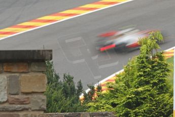 World © Octane Photographic Ltd. Belgian GP Friday 23rd August 2013 F1 Practice 1. Vodafone McLaren Mercedes MP4/28 - Sergio Perez . Digital Ref : 0784cb7d1856