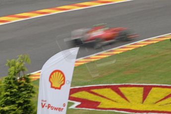 World © Octane Photographic Ltd. Belgian GP Friday 23rd August 2013 F1 Practice 1. Scuderia Ferrari F138 - Felipe Massa. Digital Ref : 0784cb7d1860