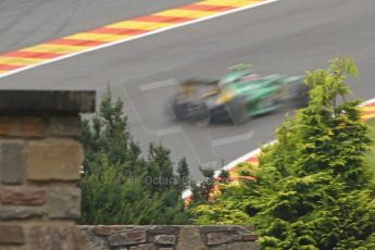 World © Octane Photographic Ltd. Belgian GP Friday 23rd August 2013 F1 Practice 1. Caterham F1 Team CT03 - Giedo van der Garde. Digital Ref : 0784cb7d1876