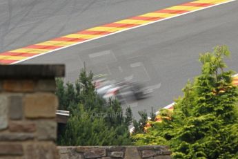 World © Octane Photographic Ltd. Belgian GP Friday 23rd August 2013 F1 Practice 1. Sauber C32 - Esteban Gutierrez. Digital Ref : 0784cb7d1886