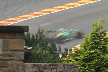 World © Octane Photographic Ltd. Belgian GP Friday 23rd August 2013 F1 Practice 1. Caterham F1 Team CT03 - Heikki Kovalainen. Digital Ref : 0784cb7d1897