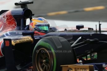 orld © Octane Photographic Ltd. F1 Belgian GP - Spa - Francorchamps. Friday 23rd August 2013. Practice 1. Scuderia Toro Rosso STR8 - Jean-Eric Vergne. Digital Ref : 0784lw1d7378