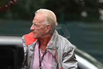 World © Octane Photographic Ltd. Belgian GP Friday 23rd August 2013 paddock. John Button, father of Jenson Button. Digital Ref : 0783cb7d1686