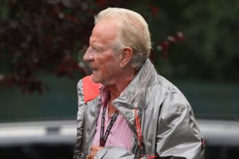 World © Octane Photographic Ltd. Belgian GP Friday 23rd August 2013 paddock. John Button, father of Jenson Button. Digital Ref : 0783cb7d1687