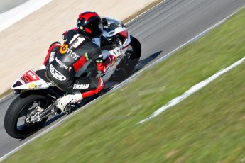 World © Octane Photographic Ltd. Thundersport GB 31st March 2013. JHS Racing Supertwins & F400. David Allingham – Aprillia 450. Digital Ref : 0608ce1d5997