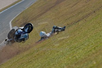 World © Octane Photographic Ltd. Thundersport GB 31st March 2013. The Van Insurer 600 Sportsman Elite. Richard McNeill - McNeill Racing - Suzuki 600F. Digital Ref : 0609ce1d6184