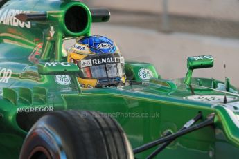 World © Octane Photographic Ltd. Formula 1 Winter testing, Barcelona – Circuit de Catalunya, 28th February 2013. Caterham CT03, Charles Pic. Digital Ref: 0581lw1d6775