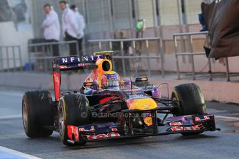 World © Octane Photographic Ltd. Formula 1 Winter testing, Barcelona – Circuit de Catalunya, 28th February 2013. Infiniti Red Bull Racing RB9. Mark Webber. Digital Ref: 0581lw1d6838