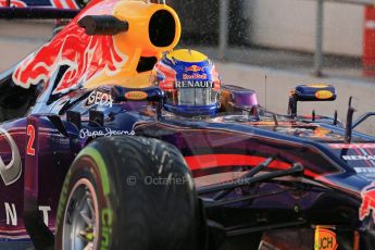World © Octane Photographic Ltd. Formula 1 Winter testing, Barcelona – Circuit de Catalunya, 28th February 2013. Infiniti Red Bull Racing RB9. Mark Webber. Digital Ref: 0581lw1d6842
