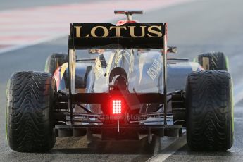 World © Octane Photographic Ltd. Formula 1 Winter testing, Barcelona – Circuit de Catalunya, 28th February 2013. Lotus E31, Romain Grosjean. Digital Ref: 0581lw1d6960