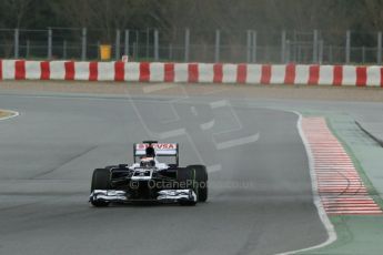 World © Octane Photographic Ltd. Formula 1 Winter testing, Barcelona – Circuit de Catalunya, 28th February 2013. Williams FW35, Valtteri Bottas. Digital Ref: