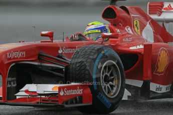 World © Octane Photographic Ltd. Formula 1 Winter testing, Barcelona – Circuit de Catalunya, 28th February 2013. Ferrari F138 – Felipe Massa. Digital Ref: