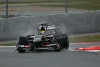 World © Octane Photographic Ltd. Formula 1 Winter testing, Barcelona – Circuit de Catalunya, 28th February 2013. Sauber C32, Esteban Gutierrez. Digital Ref:
