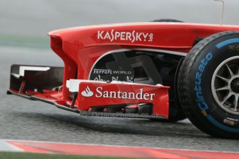 World © Octane Photographic Ltd. Formula 1 Winter testing, Barcelona – Circuit de Catalunya, 28th February 2013. Ferrari F138 – Felipe Massa. Digital Ref: