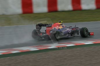 World © Octane Photographic Ltd. Formula 1 Winter testing, Barcelona – Circuit de Catalunya, 28th February 2013. Infiniti Red Bull Racing RB9. Mark Webber. Digital Ref: