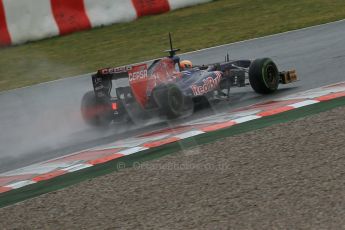 World © Octane Photographic Ltd. Formula 1 Winter testing, Barcelona – Circuit de Catalunya, 28th February 2013. Toro Rosso STR8, Jean-Eric Vergne. Digital Ref:
