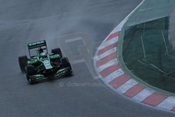 World © Octane Photographic Ltd. Formula 1 Winter testing, Barcelona – Circuit de Catalunya, 1st March 2013. Caterham CT03, Giedo van der Garde. Digital Ref: 0582lw1d8044