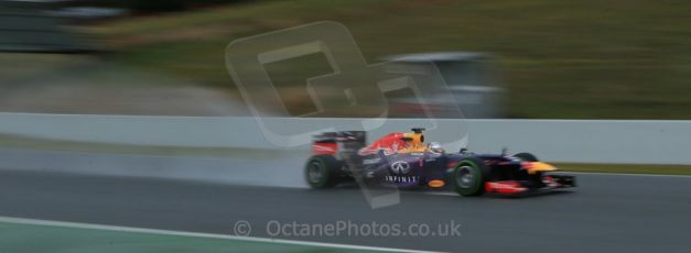 World © Octane Photographic Ltd. Formula 1 Winter testing, Barcelona – Circuit de Catalunya, 1st March 2013. Infiniti Red Bull Racing RB9. Sebastian Vettel. Digital Ref: 0582lw1d8300
