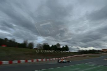 World © Octane Photographic Ltd. Formula 1 Winter testing, Barcelona – Circuit de Catalunya, 1st March 2013. Sahara Force India VJM06 –  Adrian Sutil. Digital Ref: 0582lw1d8380