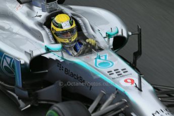 World © Octane Photographic Ltd. Formula 1 Winter testing, Barcelona – Circuit de Catalunya, 1st March 2013. Mercedes AMG Petronas F1 W04 – Nico Rosberg. Digital Ref: 0582lw1d8413