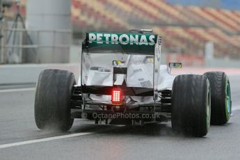 World © Octane Photographic Ltd. Formula 1 Winter testing, Barcelona – Circuit de Catalunya, 1st March 2013. Mercedes AMG Petronas  F1 W04 – Nico Rosberg. Digital Ref: 0582lw1d8435