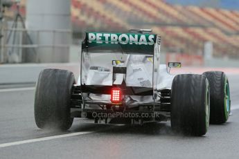 World © Octane Photographic Ltd. Formula 1 Winter testing, Barcelona – Circuit de Catalunya, 1st March 2013. Mercedes AMG Petronas F1 W04 – Nico Rosberg. Digital Ref: 0582lw1d8435