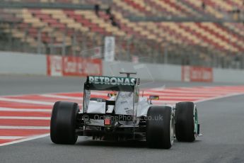 World © Octane Photographic Ltd. Formula 1 Winter testing, Barcelona – Circuit de Catalunya, 1st March 2013. Mercedes AMG Petronas  F1 W04 – Nico Rosberg. Digital Ref: 0582lw1d8659