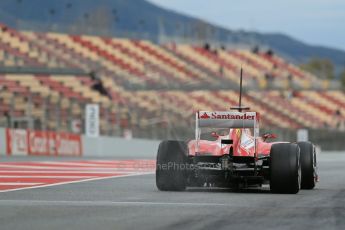 World © Octane Photographic Ltd. Formula 1 Winter testing, Barcelona – Circuit de Catalunya, 1st March 2013. Ferrari F138 – Fernando Alonso. Digital Ref: 0582lw1d8738