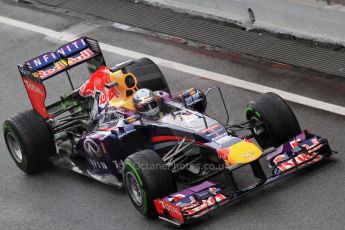 World © Octane Photographic Ltd. Formula 1 Winter testing, Barcelona – Circuit de Catalunya, 1st March 2013. Infiniti Red Bull Racing RB9. Sebastian Vettel. Digital Ref: 0582lw7d0411