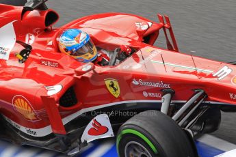World © Octane Photographic Ltd. Formula 1 Winter testing, Barcelona – Circuit de Catalunya, 1st March 2013. Ferrari F138 – Fernando Alonso. Digital Ref: 0582lw7d0444