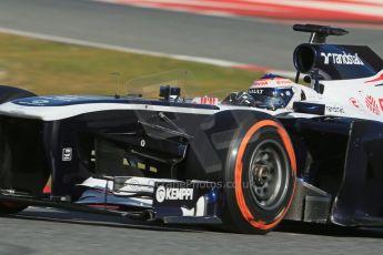 World © Octane Photographic Ltd. Formula 1 Winter testing, Barcelona – Circuit de Catalunya, 2nd March 2013., afternoon session Williams FW35, Valtteri Bottas. Digital Ref: 0583lw1d9503