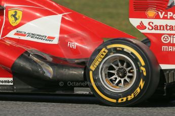 World © Octane Photographic Ltd. Formula 1 Winter testing, Barcelona – Circuit de Catalunya, 2nd March 2013. Ferrari F138 – Felipe Massa. Digital Ref: 0583lw1d9712