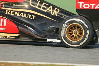 World © Octane Photographic Ltd. Formula 1 Winter testing, Barcelona – Circuit de Catalunya, 2nd March 2013, afternoon session. Lotus E31, Romain Grosjean. Digital Ref: 0583lw1d9735