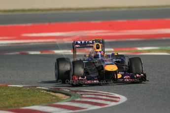 World © Octane Photographic Ltd. Formula 1 Winter testing, Barcelona – Circuit de Catalunya, 2nd March 2013. Infiniti Red Bull Racing RB9. Mark Webber. Digital Ref: 0583lw1d9829