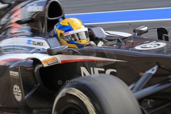 World © Octane Photographic Ltd. Formula 1 Winter testing, Barcelona – Circuit de Catalunya, 2nd March 2013. Sauber C32, Esteban Gutierrez. Digital Ref: 0583lw7d0702