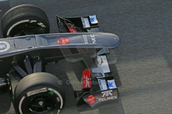 World © Octane Photographic Ltd. Formula 1 Winter testing, Barcelona – Circuit de Catalunya, 3rd March 2013. Sauber C32, Nico Hulkenberg. Digital Ref: 0584lw1d0029