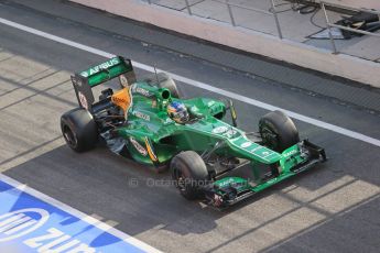World © Octane Photographic Ltd. Formula 1 Winter testing, Barcelona – Circuit de Catalunya, 3rd March 2013. Caterham CT03, Charles Pic. Digital Ref: 0584lw1d0215