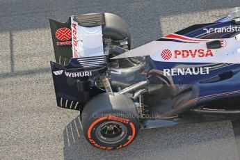 World © Octane Photographic Ltd. Formula 1 Winter testing, Barcelona – Circuit de Catalunya, 3rd March 2013. Williams FW35, Pastor Maldonado, morning session. Digital Ref: 0584lw1d0247