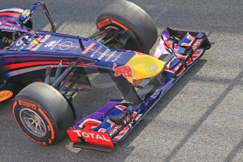 World © Octane Photographic Ltd. Formula 1 Winter testing, Barcelona – Circuit de Catalunya, 3rd March 2013. Infiniti Red Bull Racing RB9. Sebastian Vettel. Digital Ref: 0584lw1d0261