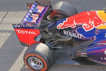 World © Octane Photographic Ltd. Formula 1 Winter testing, Barcelona – Circuit de Catalunya, 3rd March 2013. Infiniti Red Bull Racing RB9. Sebastian Vettel. Digital Ref: 0584lw1d0264
